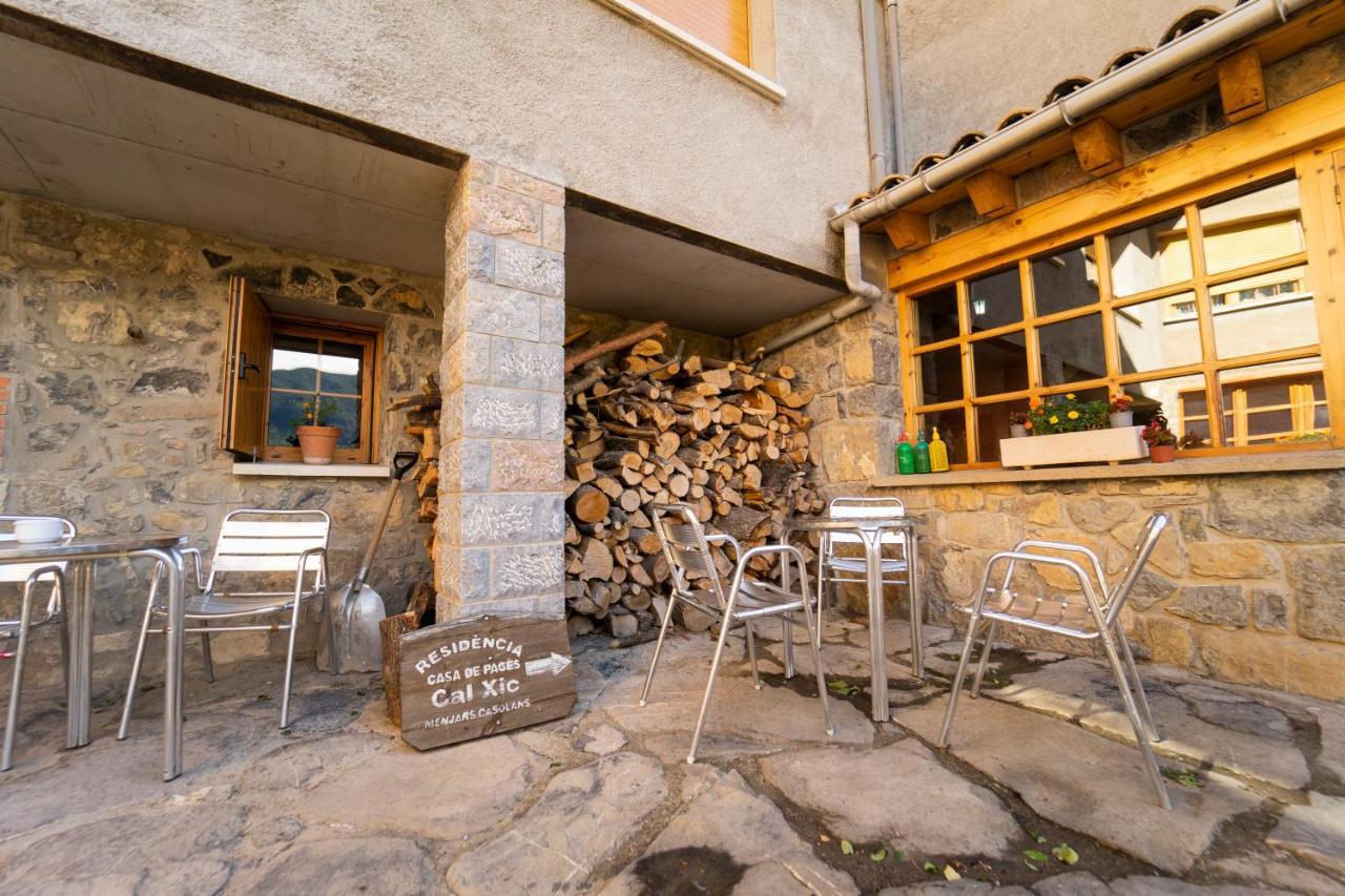 Hostal Rural Cal Xic Saldés Exterior foto